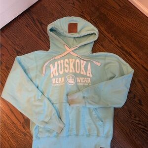 Kids Aqua Hoodie